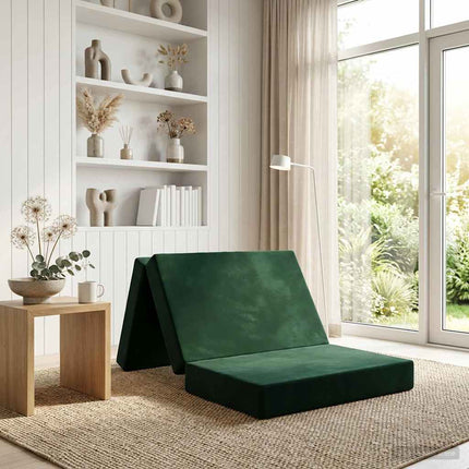 Samlebar Sofa Seng 100 x 67 x 45 cm Mørkegrøn