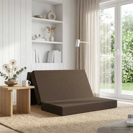 Samlebar Sofa Seng 140 x 67 x 45 cm Gråbrun