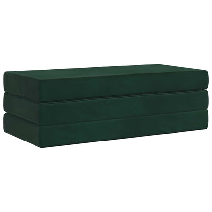 Samlebar Sofa Seng 120 x 67 x 45 cm Mørkegrøn