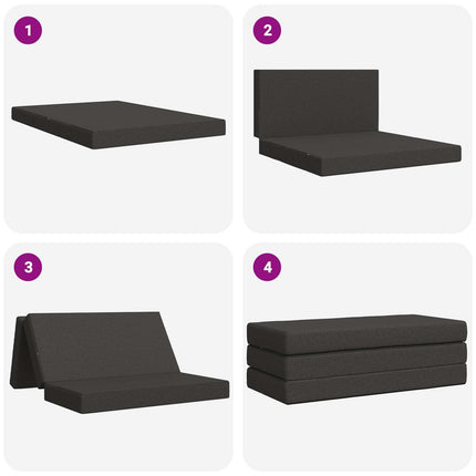 Samlebar Sofa Seng 140 x 67 x 45 cm Mørkegrå