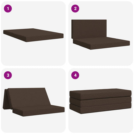 Samlebar Sofa Seng 140 x 67 x 45 cm Gråbrun