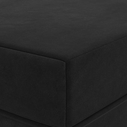 Samlebar Sofa Seng 160 x 67 x 45 cm Sort