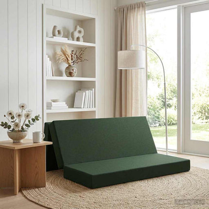 Samlebar Sofa Seng 200 x 67 x 45 cm Mørkegrøn