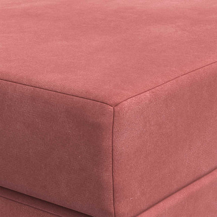 Samlebar Sofa Seng 180 x 67 x 45 cm Lyserød