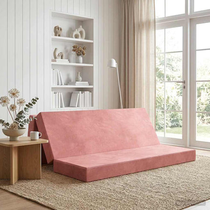 Samlebar Sofa Seng 180 x 67 x 45 cm Lyserød