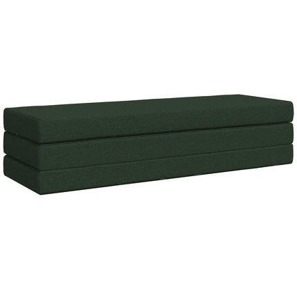 Samlebar Sofa Seng 200 x 67 x 45 cm Mørkegrøn
