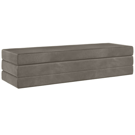 Samlebar Sofa Seng 200 x 67 x 45 cm Lysegrå