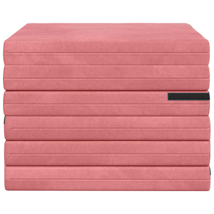 Samlebar Sofa Seng 140 x 67 x 45 cm Lyserød