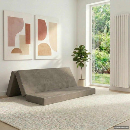Samlebar Sofa Seng 160 x 67 x 45 cm Lysegrå