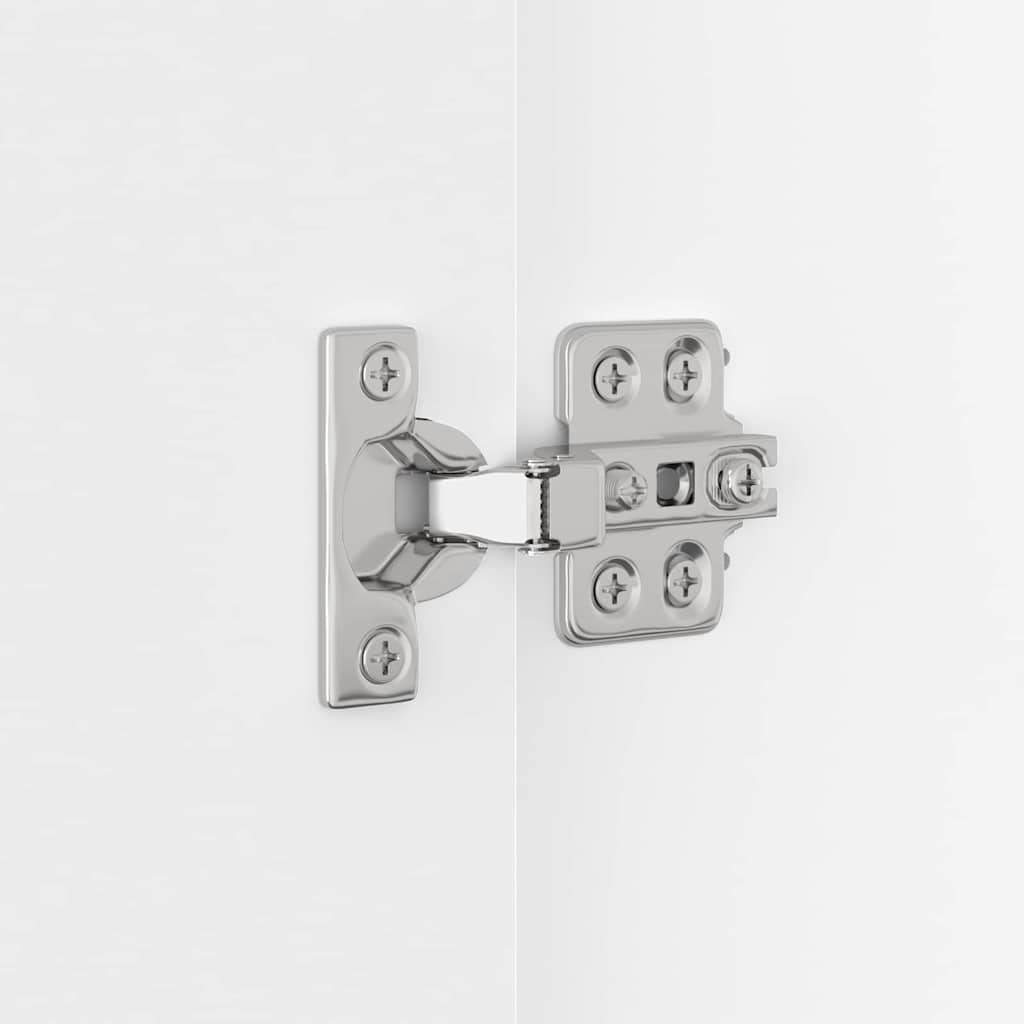 Badeværelsesskab Hvid 30,5 x 30 x 101 cm Konstrueret træ