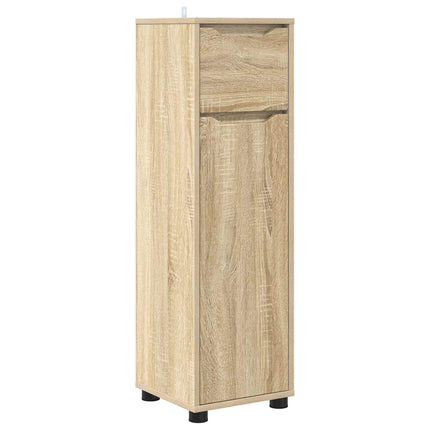 Badeværelsesskab Sonoma eg 30,5 x 30 x 101 cm Konstrueret træ