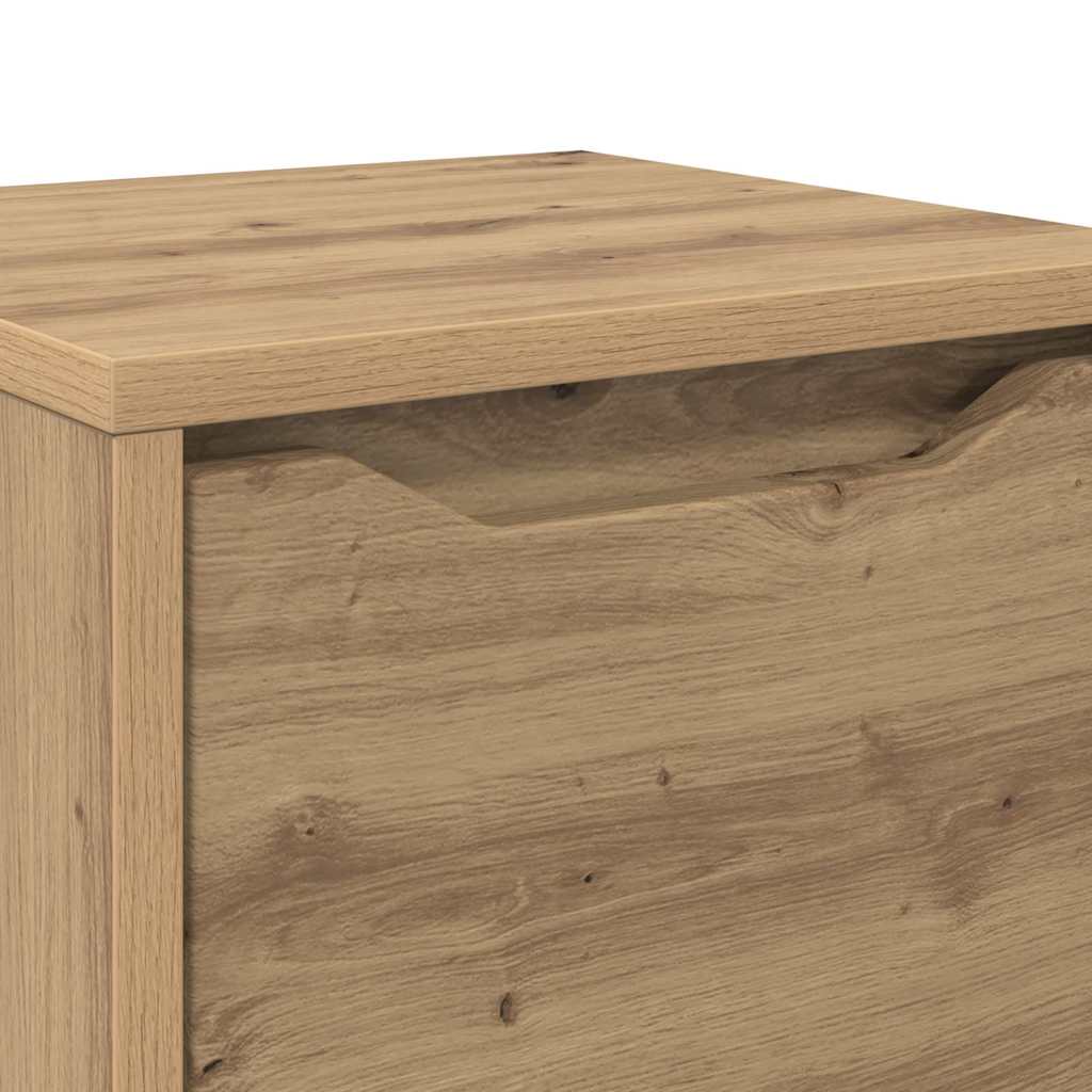 Badeværelsesskab med skuffe Artisan Egetræ 30,5 x 30 x 101 cm