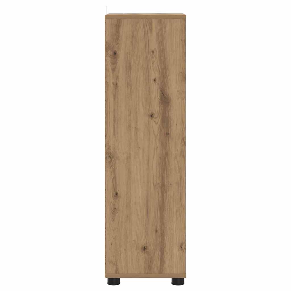 Badeværelsesskab med skuffe Artisan Egetræ 30,5 x 30 x 101 cm