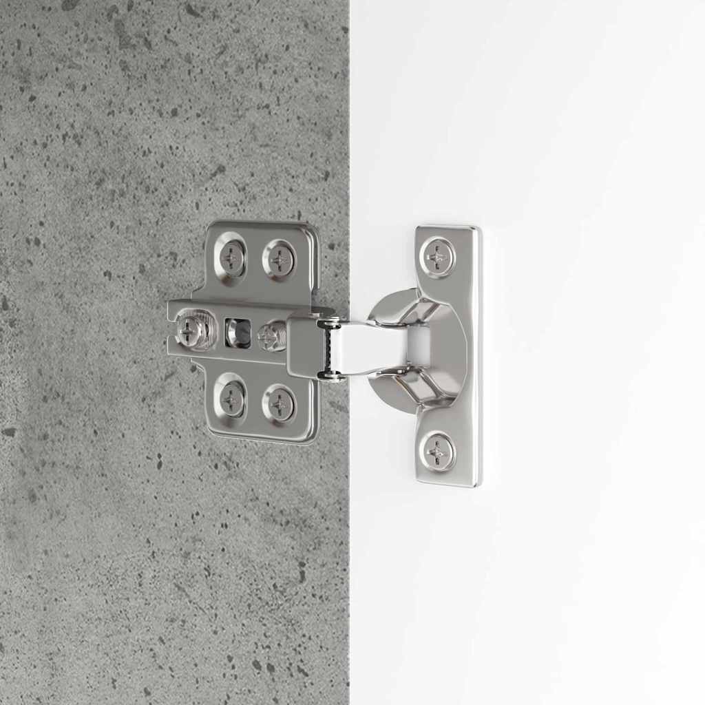 Badeværelse vaskeskab Beton Grå 60 x 30 x 60 cm Konstrueret træ