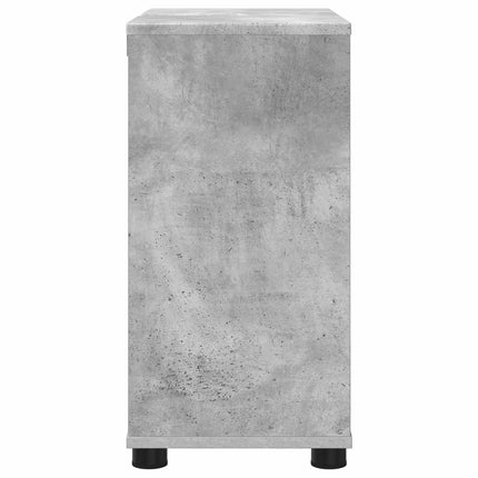 Badeværelse vaskeskab Beton Grå 60 x 30 x 60 cm Konstrueret træ