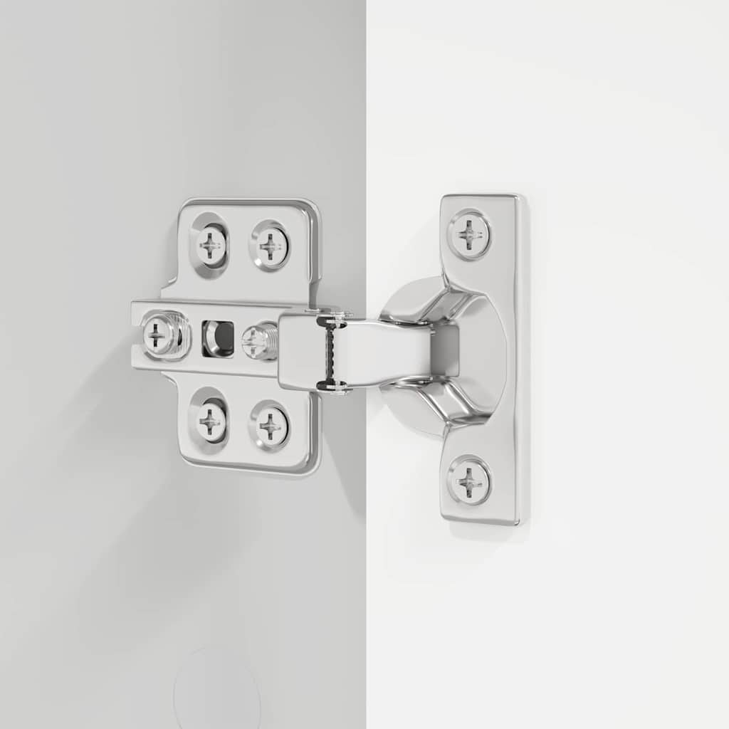 Badeværelsesskab Hvid 30,5 x 30 x 195 cm Konstrueret træ