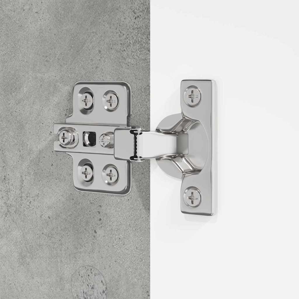 Badeværelsesskab Beton Grå 30,5 x 30 x 195 cm Konstrueret træ