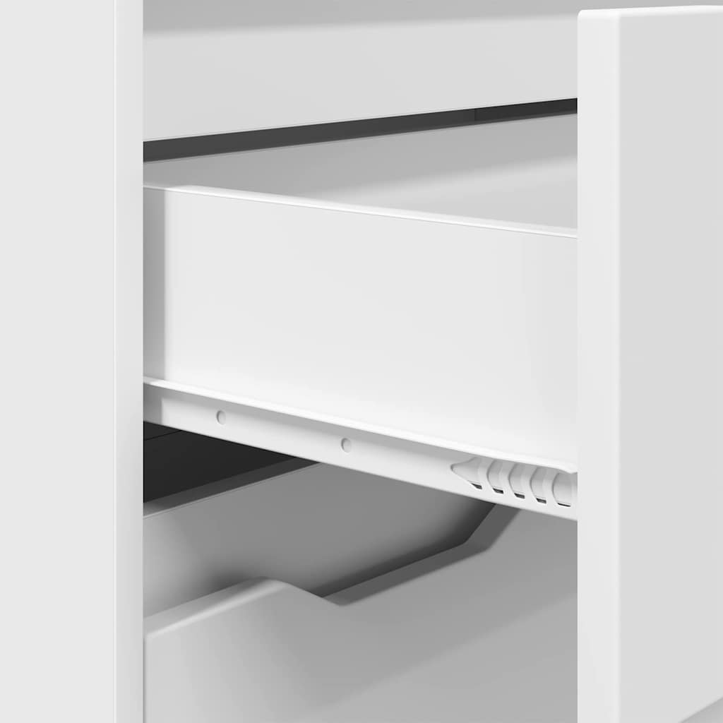 Badeværelsesskab Hvid 72,5 x 36,5 x 100 cm Konstrueret træ