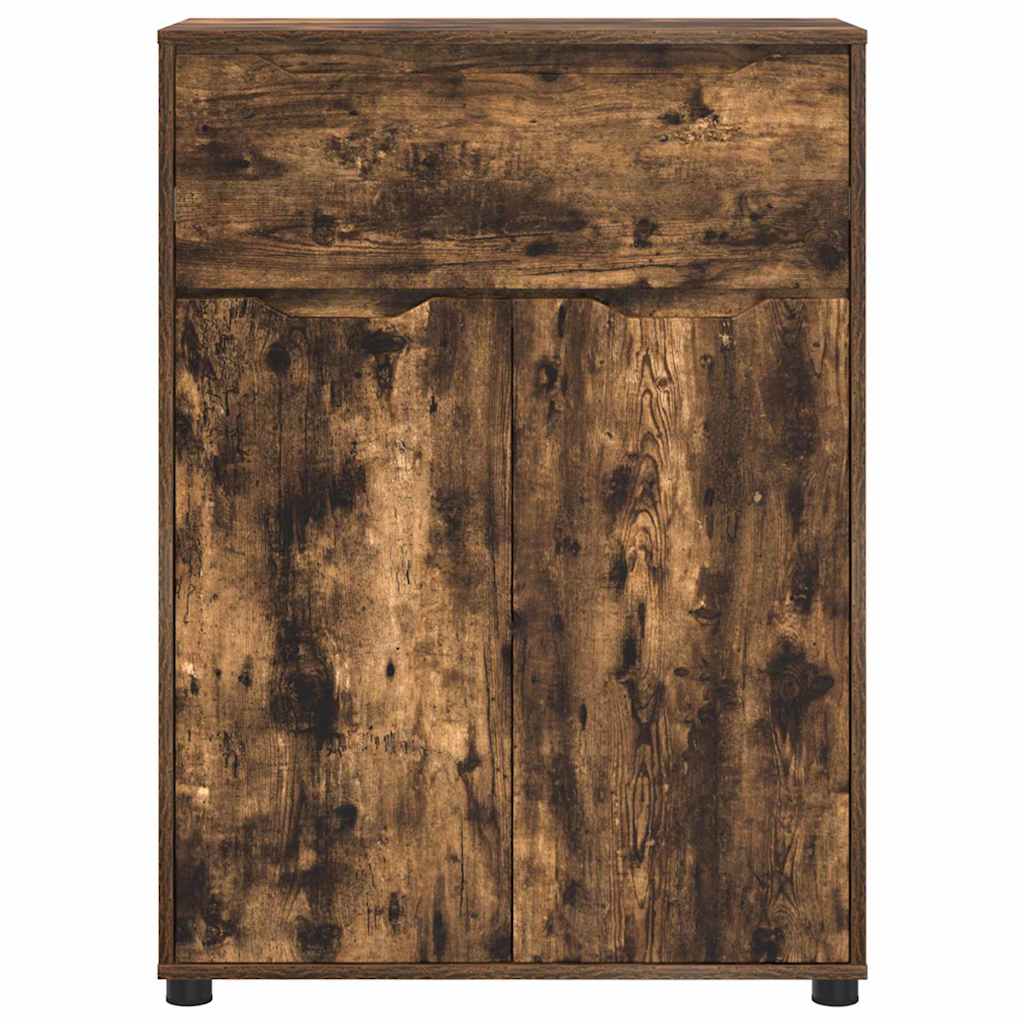 Badeværelsesskab Røget eg 72,5 x 36,5 x 100 cm Konstrueret træ