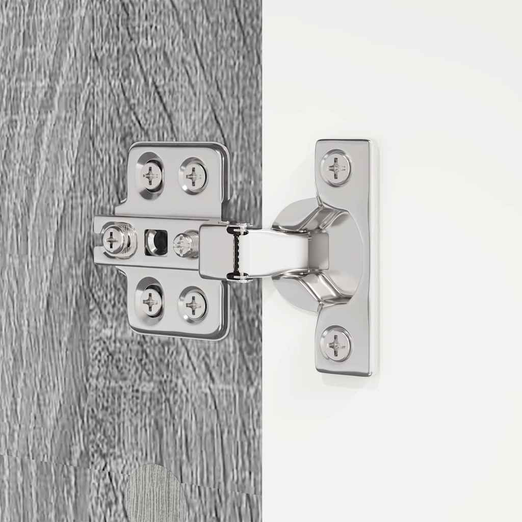 Badeværelsesskab med skuffe Grå Sonoma 72,5 x 36,5 x 100 cm