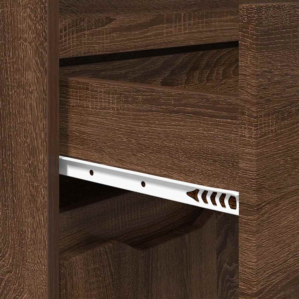 Badeværelsesskab Brun eg 72,5 x 36,5 x 100 cm Konstrueret træ