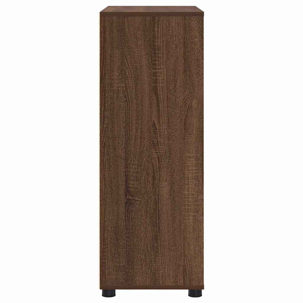 Badeværelsesskab Brun eg 72,5 x 36,5 x 100 cm Konstrueret træ