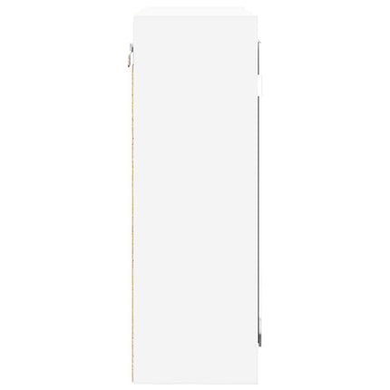 Badeværelsesspejlskab Hvid 60 x 20 x 60 cm Konstrueret træ