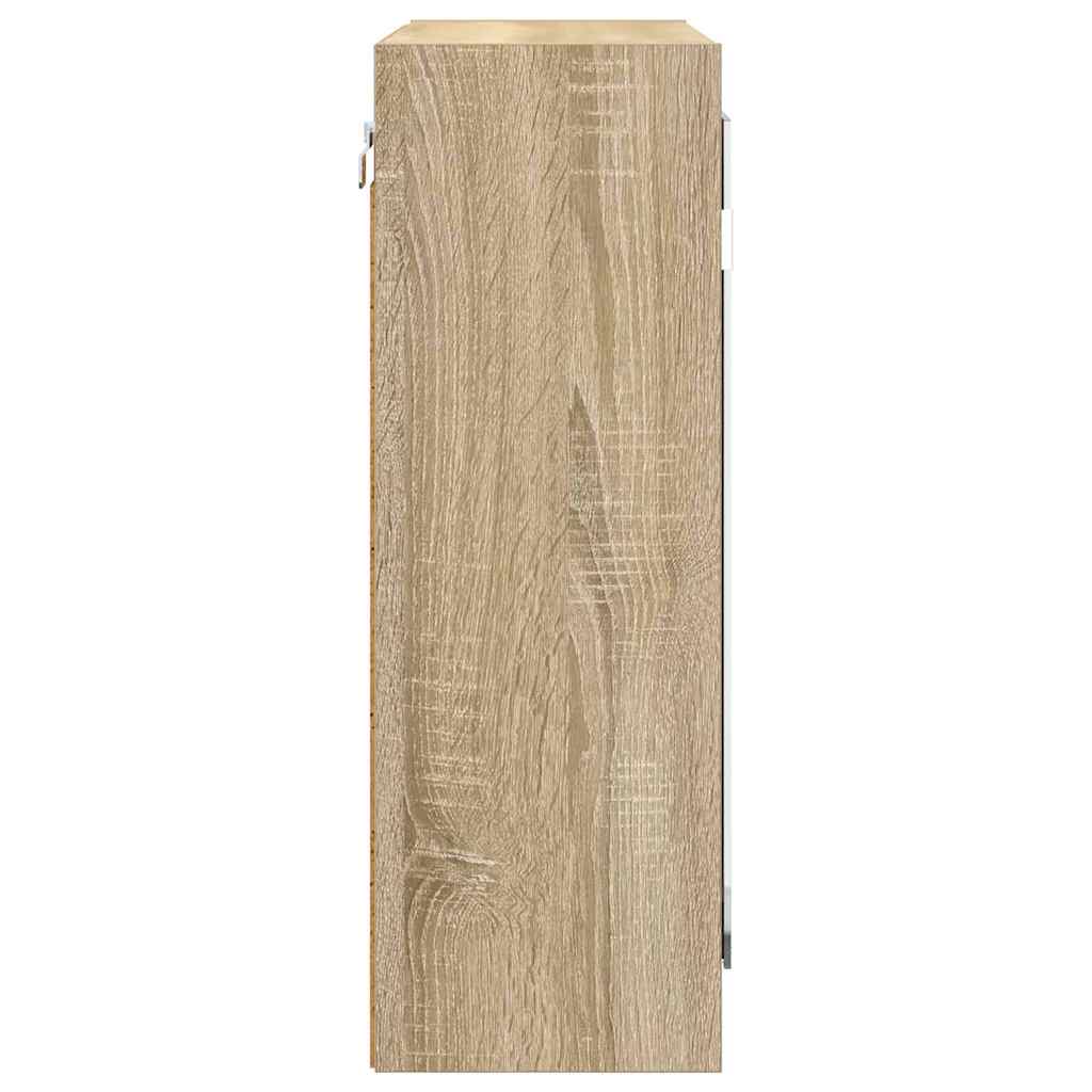 Badeværelsesspejlskab Sonoma eg 60 x 20 x 60 cm Konstrueret træ