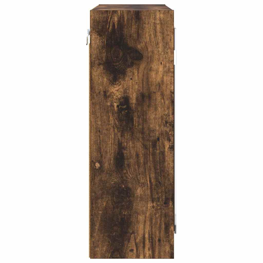 Badeværelsesspejlskab Røget eg 60 x 20 x 60 cm Konstrueret træ