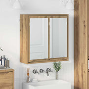 Badeværelsesspejlskab med hylde Artisan Egetræ 60 x 20 x 60 cm