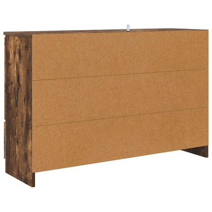 Sideboard Røget eg 100 x 30 x 65,6 Konstrueret træ