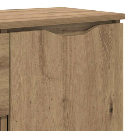Sideboard Artisan Egetræ 100 x 30 x 65,6 Konstrueret træ