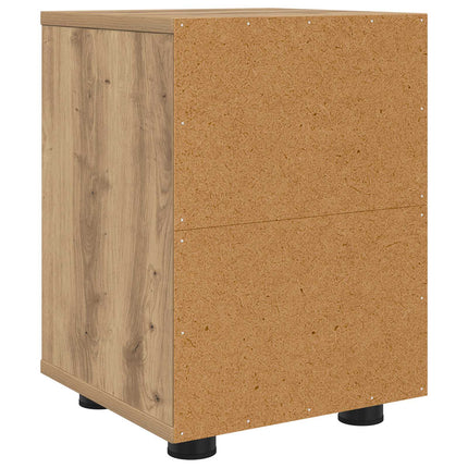 Sengebord Artisan Egetræ 30,5 x 30 x 43 cm Konstrueret træ