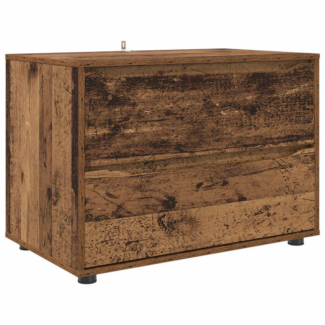 Opbevaringsskab Gammelt træ 80 x 48 x 57 cm Konstrueret træ