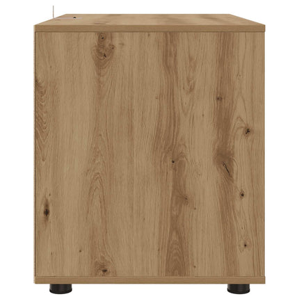 Opbevaringsskab 80 x 48 x 57 cm Konstrueret træ Artisan Egetræ