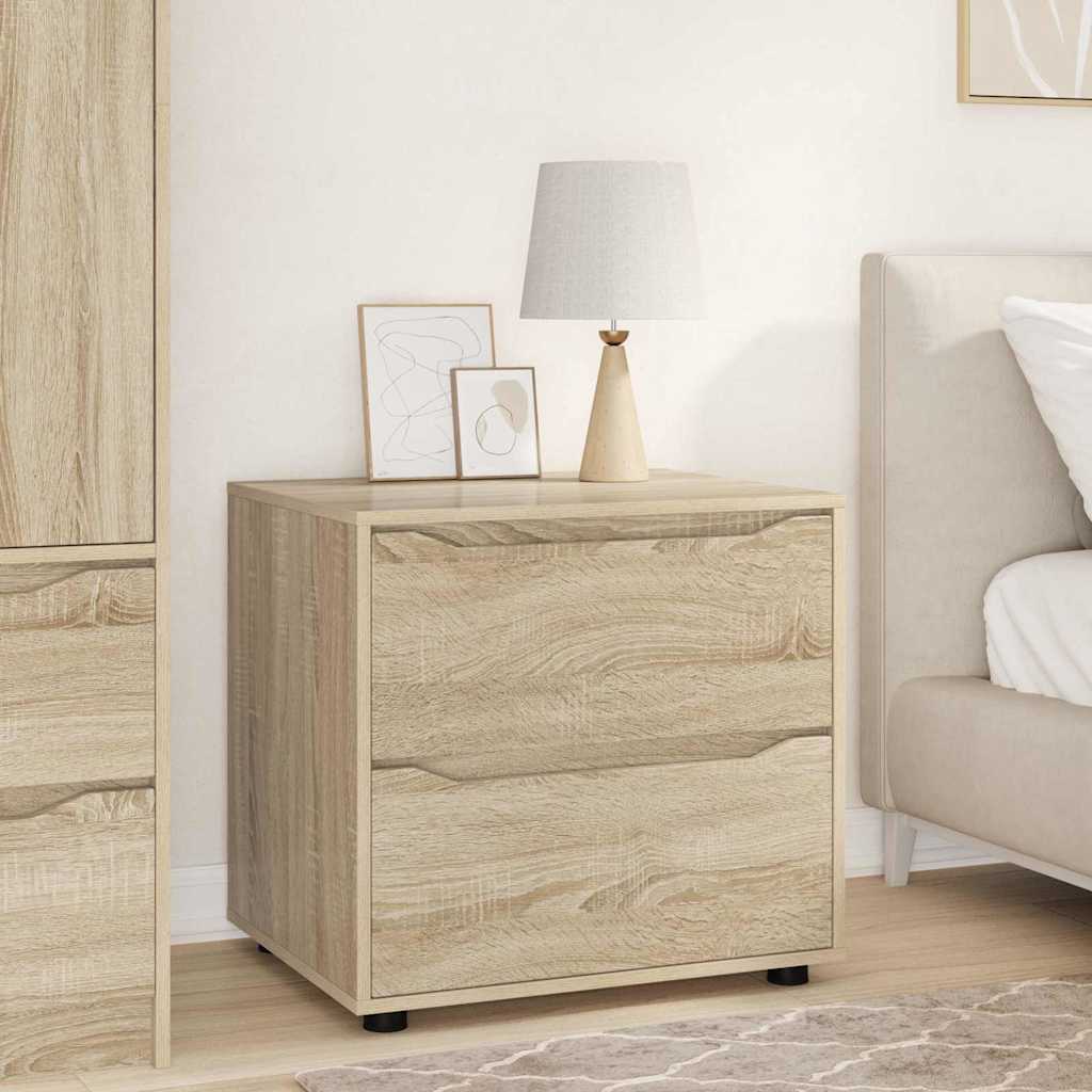 Opbevaringsskab Sonoma eg 60 x 48 x 57 cm Konstrueret træ