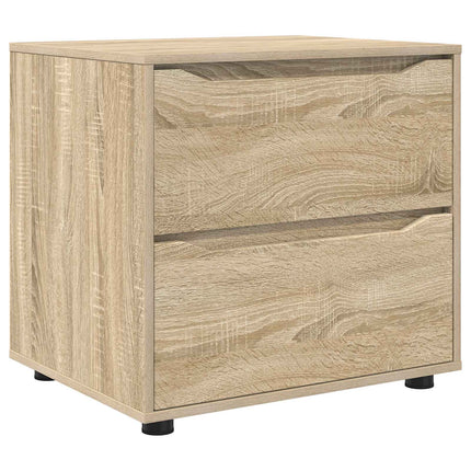 Opbevaringsskab 60 x 48 x 57 cm Konstrueret træ Sonoma eg