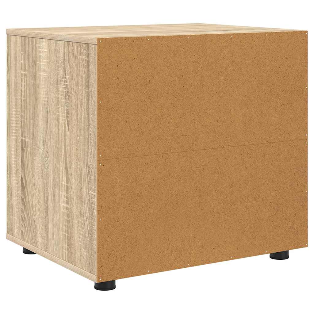 Opbevaringsskab Sonoma eg 60 x 48 x 57 cm Konstrueret træ