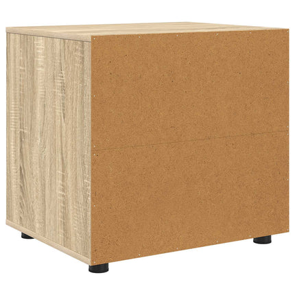 Opbevaringsskab 60 x 48 x 57 cm Konstrueret træ Sonoma eg