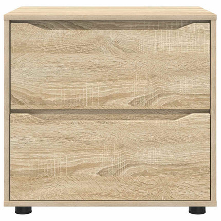 Opbevaringsskab 60 x 48 x 57 cm Konstrueret træ Sonoma eg
