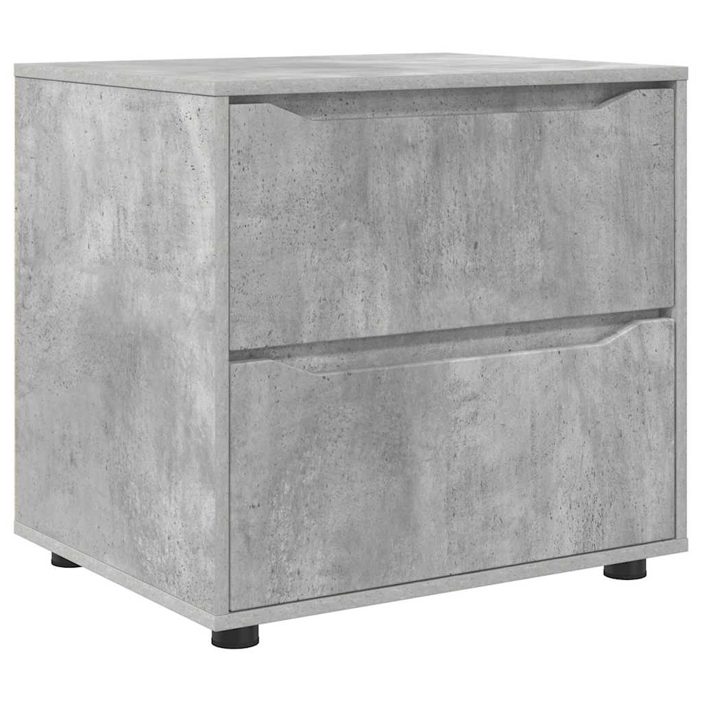 Opbevaringsskab Beton Grå 60 x 48 x 57 cm Konstrueret træ