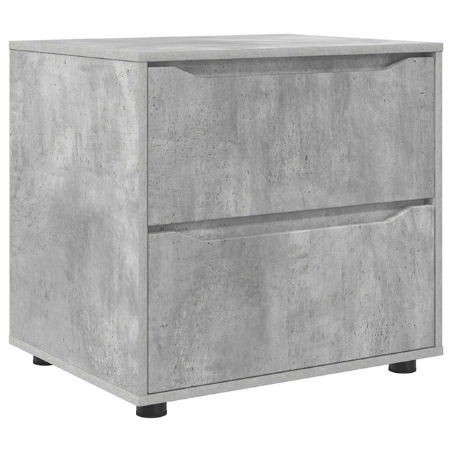 Opbevaringsskab Beton Grå 60 x 48 x 57 cm Konstrueret træ