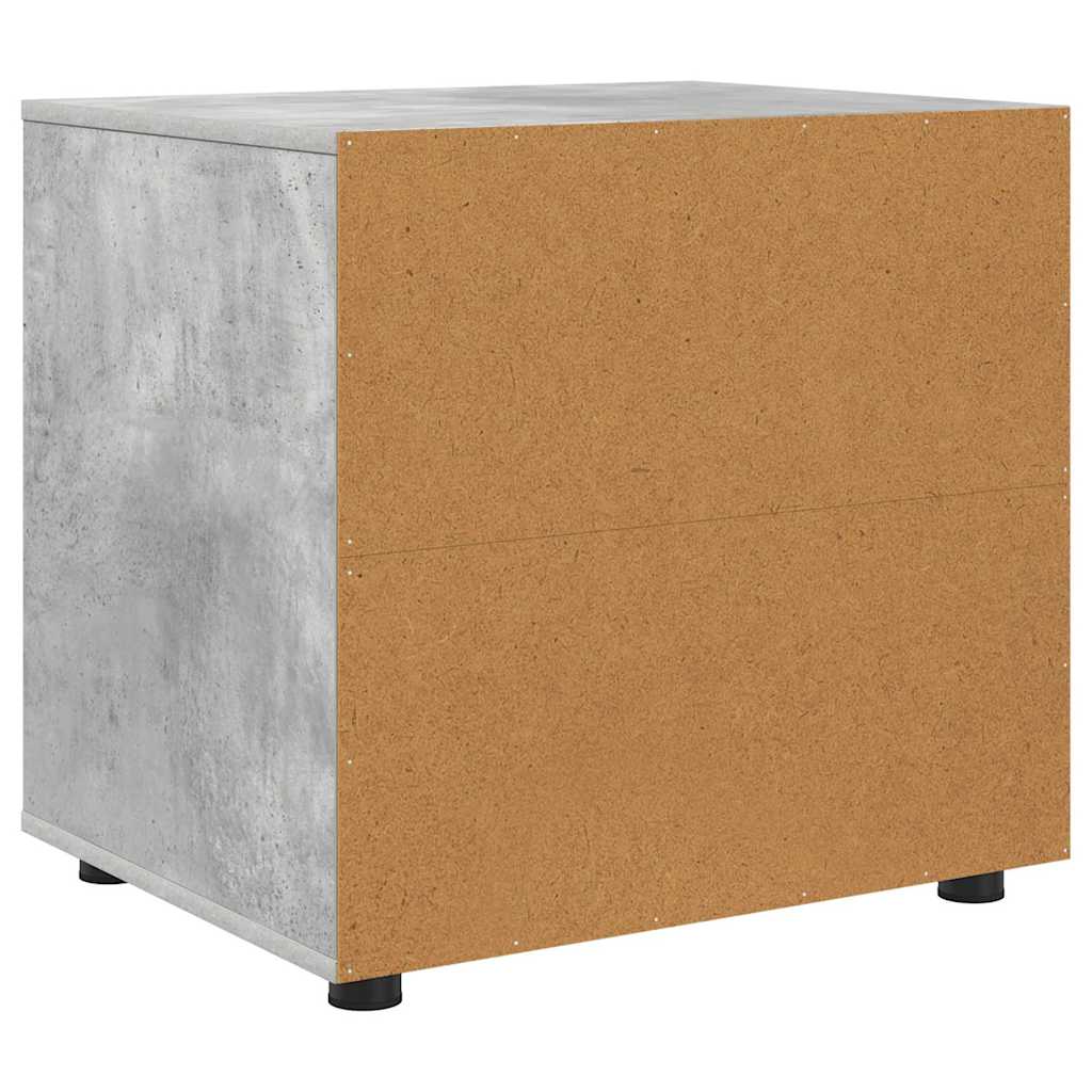 Opbevaringsskab Beton Grå 60 x 48 x 57 cm Konstrueret træ
