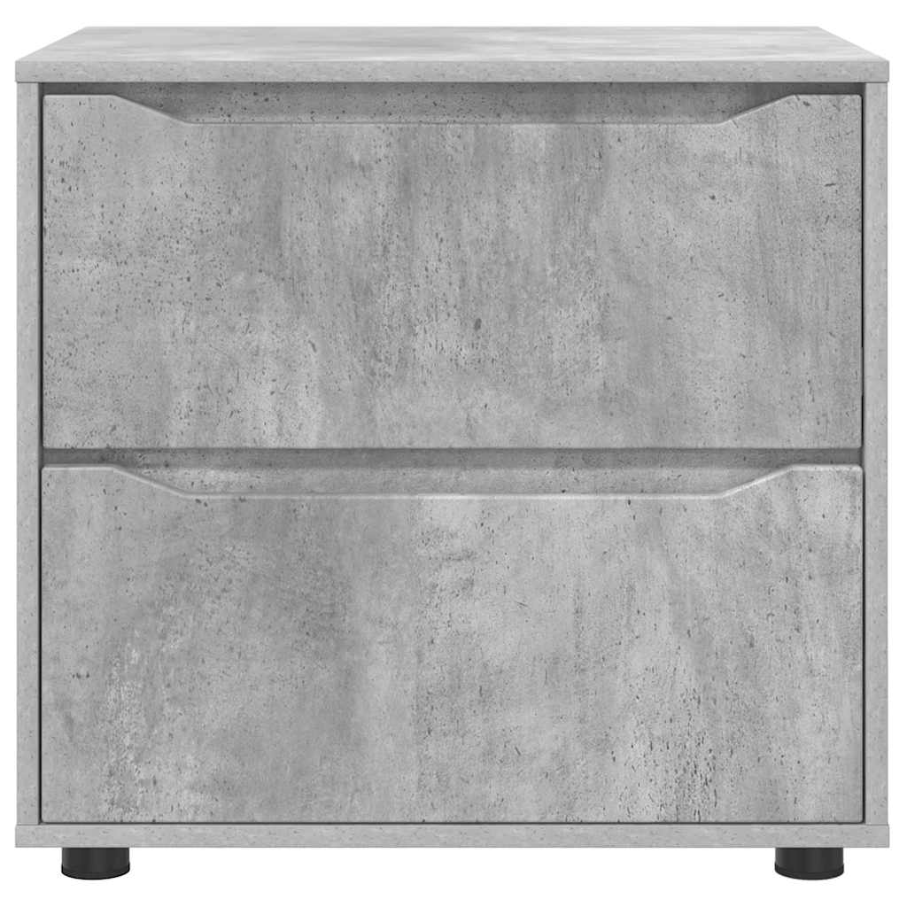 Opbevaringsskab Beton Grå 60 x 48 x 57 cm Konstrueret træ