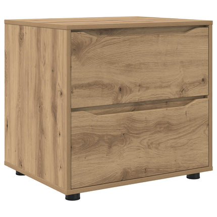 Opbevaringsskab 60 x 48 x 57 cm Konstrueret træ Artisan Egetræ
