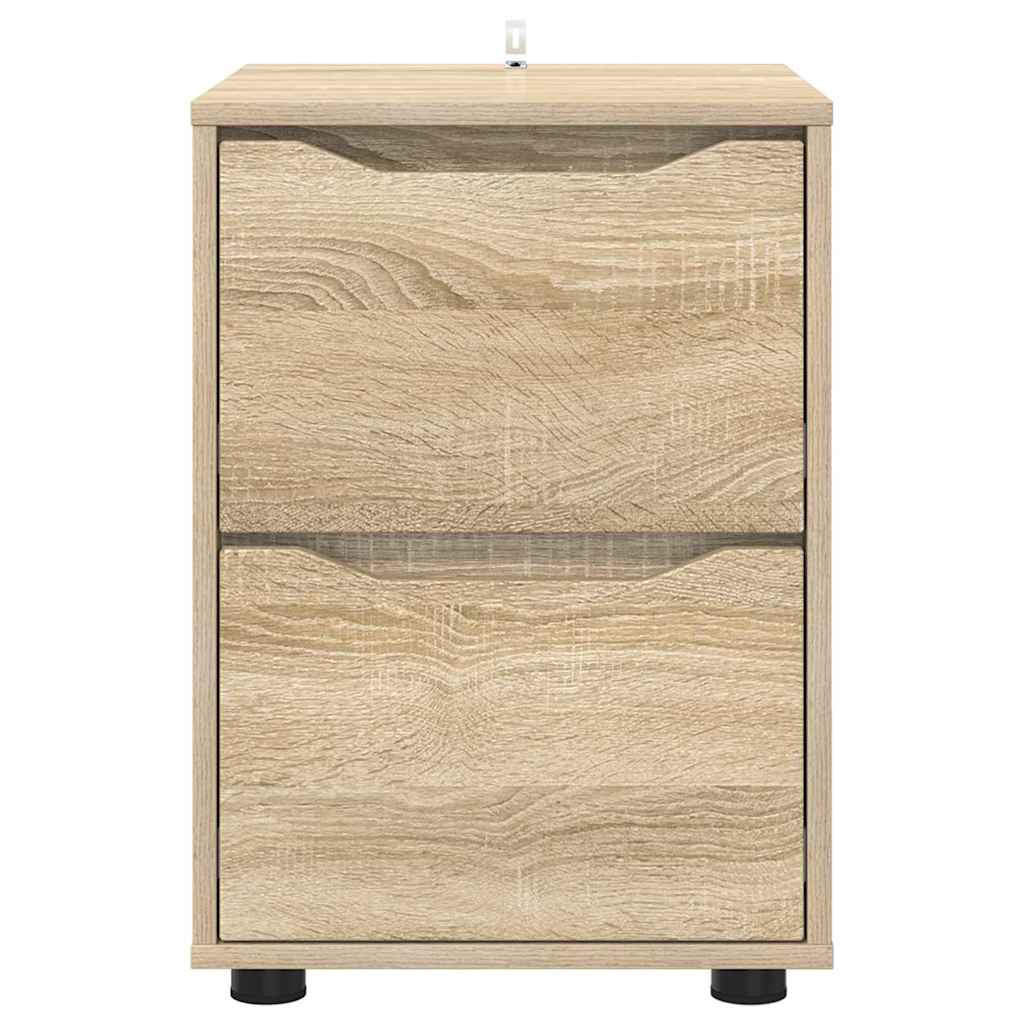 Opbevaringsskab Sonoma eg 40 x 48 x 57 cm Konstrueret træ