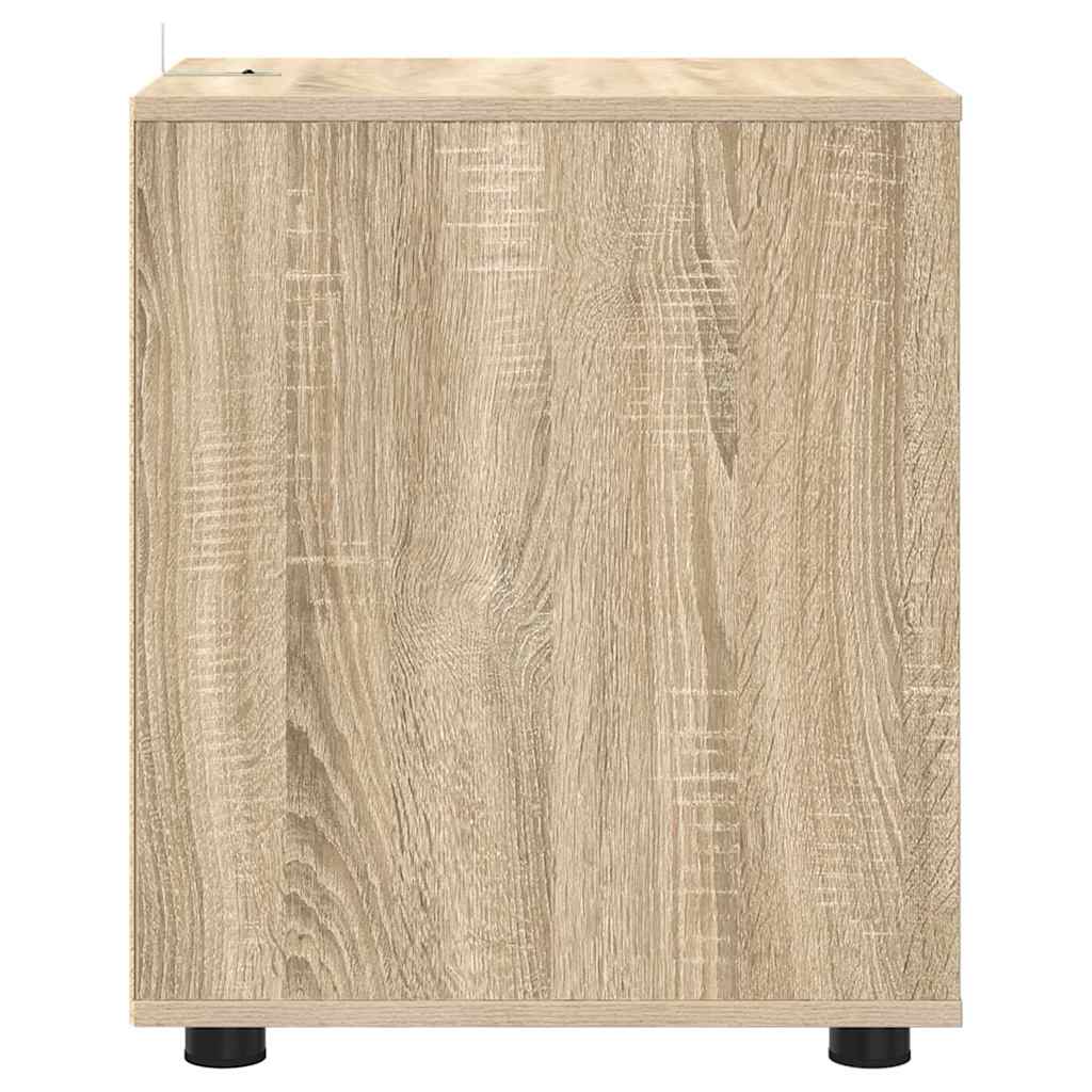 Opbevaringsskab Sonoma eg 40 x 48 x 57 cm Konstrueret træ