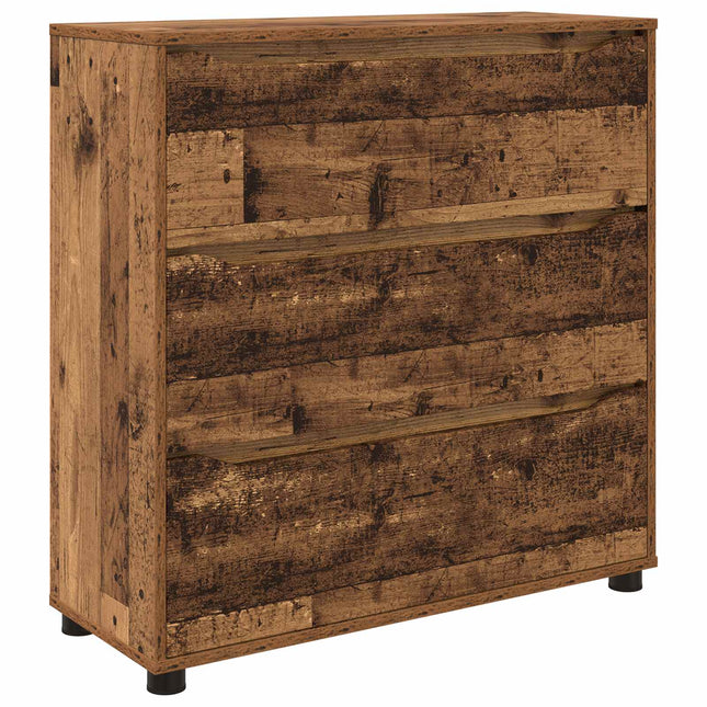 Opbevaringsskab Gammelt træ 80 x 31 x 81 cm Konstrueret træ