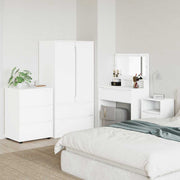 Opbevaringsskab Hvid 60 x 48 x 81 cm Konstrueret træ