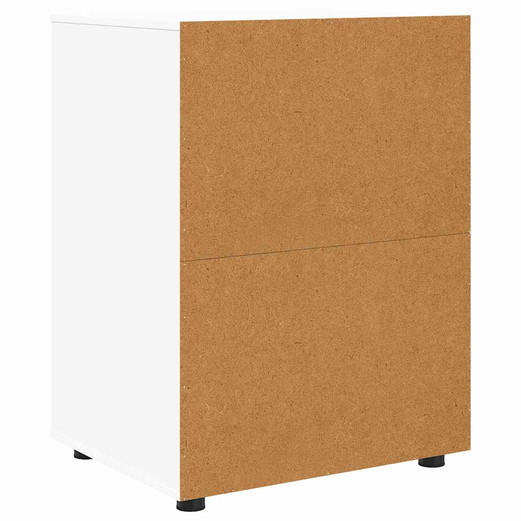 Opbevaringsskab Hvid 60 x 48 x 81 cm Konstrueret træ